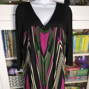 Maggy London bubble hem dress